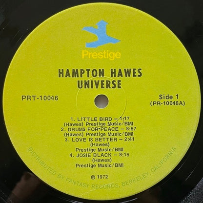 HAMPTON HAWES / UNIVERSE - US Prestige Original