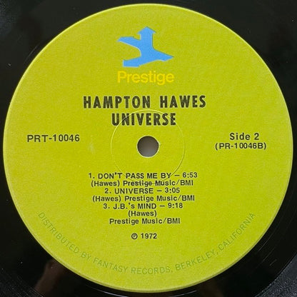 HAMPTON HAWES / UNIVERSE - US Prestige Original