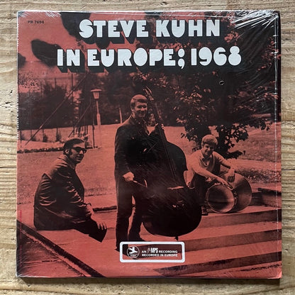 STEVE KUHN TRIO / IN EUROPE; 1968 - US Prestige