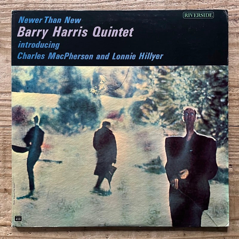 BARRY HARRIS QUINTET / NEWER THAN NEW - US Riverside original