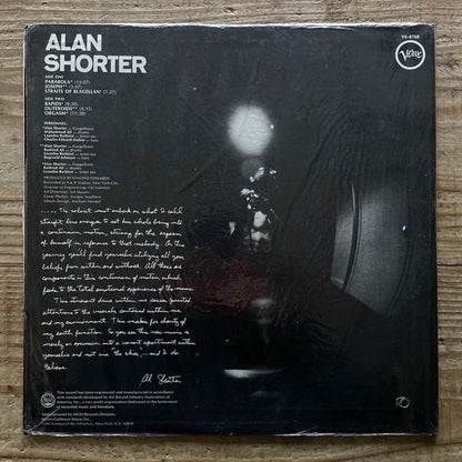 ALAN SHORTER / ORGASM - US Verve original