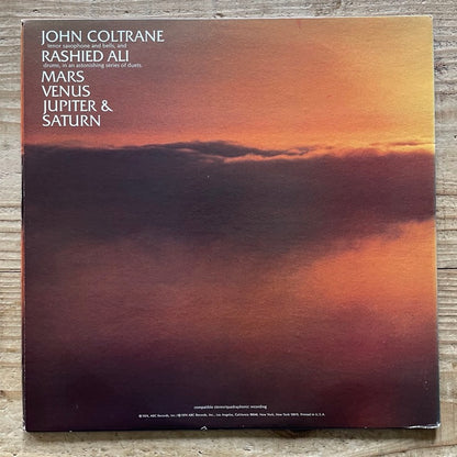 JOHN COLTRANE / INTERSTELLAR SPACE - US Impulse Original
