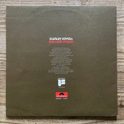 STANLEY COWELL / BRILLIANT CIRCLES - UK Polydor original