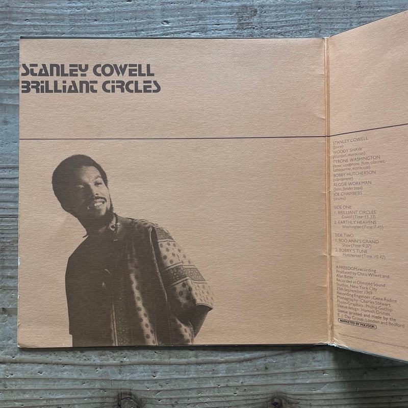 STANLEY COWELL / BRILLIANT CIRCLES - UK Polydor original