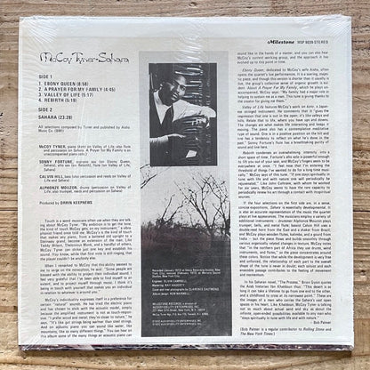 McCOY TYNER / SAHARA - US Milestone Original