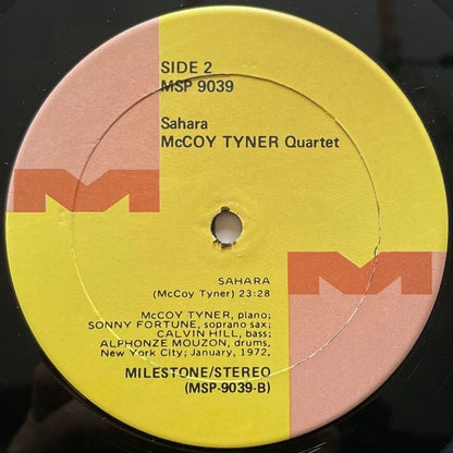 McCOY TYNER / SAHARA - US Milestone Original