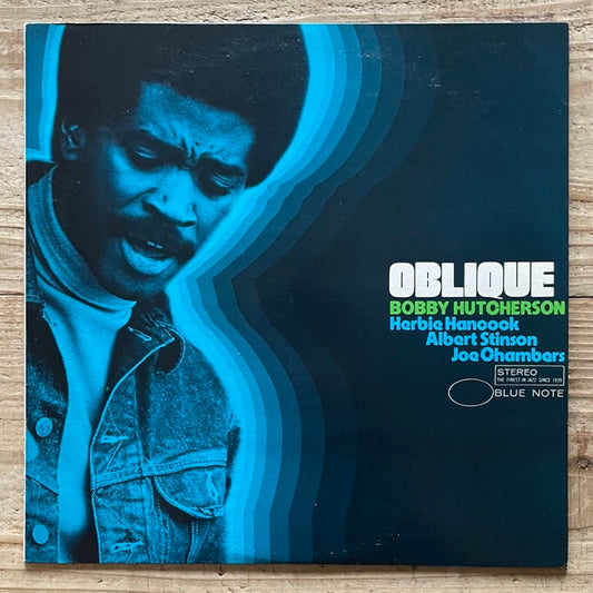 BOBBY HUTCHERSON / OBLIQUE - Japan Blue Note original