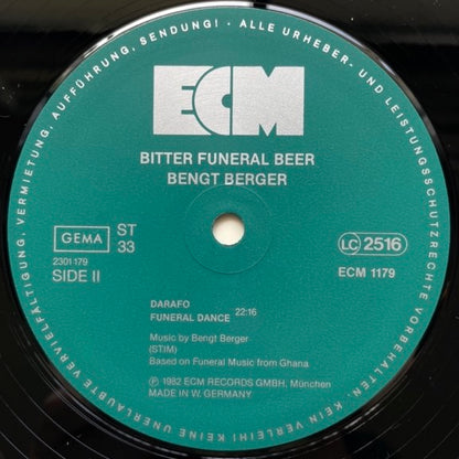 BENGT BERGER / BITTER FUNERAL BEER