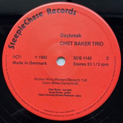 CHET BAKER TRIO / DAYBREAK