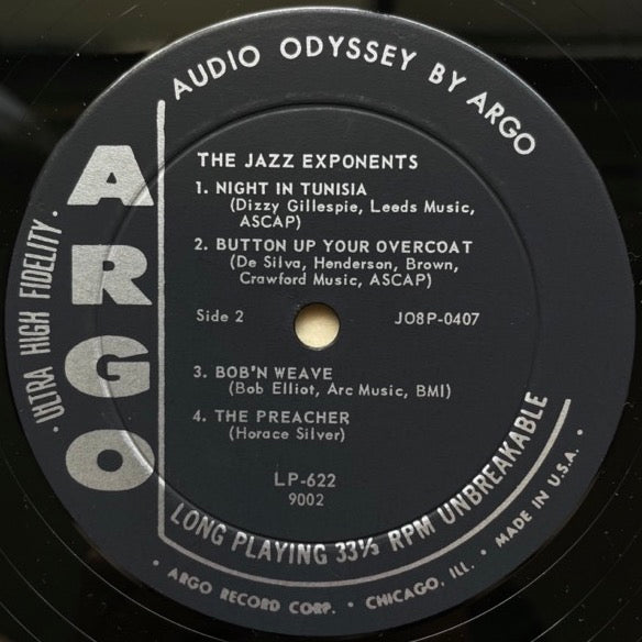 THE JAZZ EXPONENTS on ARGO