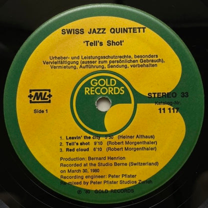 SWISS JAZZ QUINTET / TELL'S SHOT