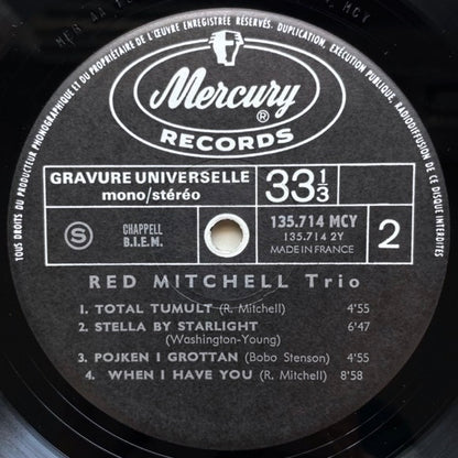 RED MITCHELL TRIO / ONE LONG STRING