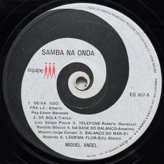 MIGUEL ANGEL / SAMBA NA ONDA