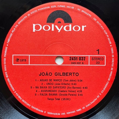 JOAO GILBERTO / S.T. (1973)