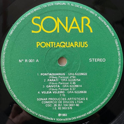 SONAR / PONTIAQUARIUS - Brazil private original