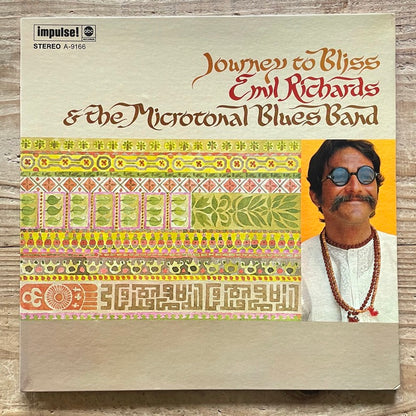 EMIL RICHARDS & THE MICROTONAL BLUES BAND / JOURNEY TO BLISS - US Impulse Original