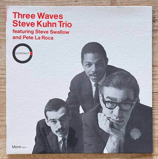 STEVE KUHN TRIO / THREE WAVES - US Contact DG MONO Original