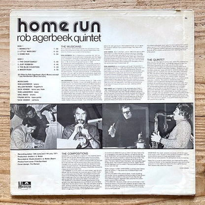 ROB AGERBEEK QUINTET / HOME RUN - Dutch Polydor Original