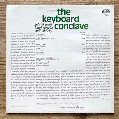 THE KEYBOARD CONCLAVE - Czechoslovakia Supraphon