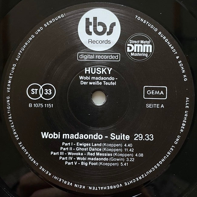 HUSKY / WOBI MADAONDO DER WEISSE TEUFEL - German TBS original