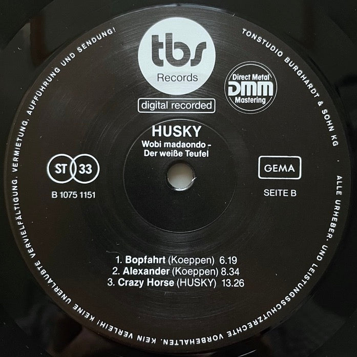 HUSKY / WOBI MADAONDO DER WEISSE TEUFEL - German TBS original