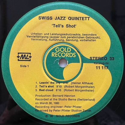 SWISS JAZZ QUINTET / TELL'S SHOT - Swiss Gold Original
