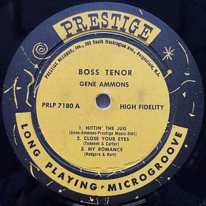 GENE AMMONS / BOSS TENOR - US Prestige Original