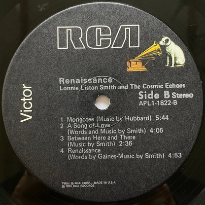 LONNIE LISTON SMITH & THE COSMIC ECHOES / RENAISSANCE - US RCA original