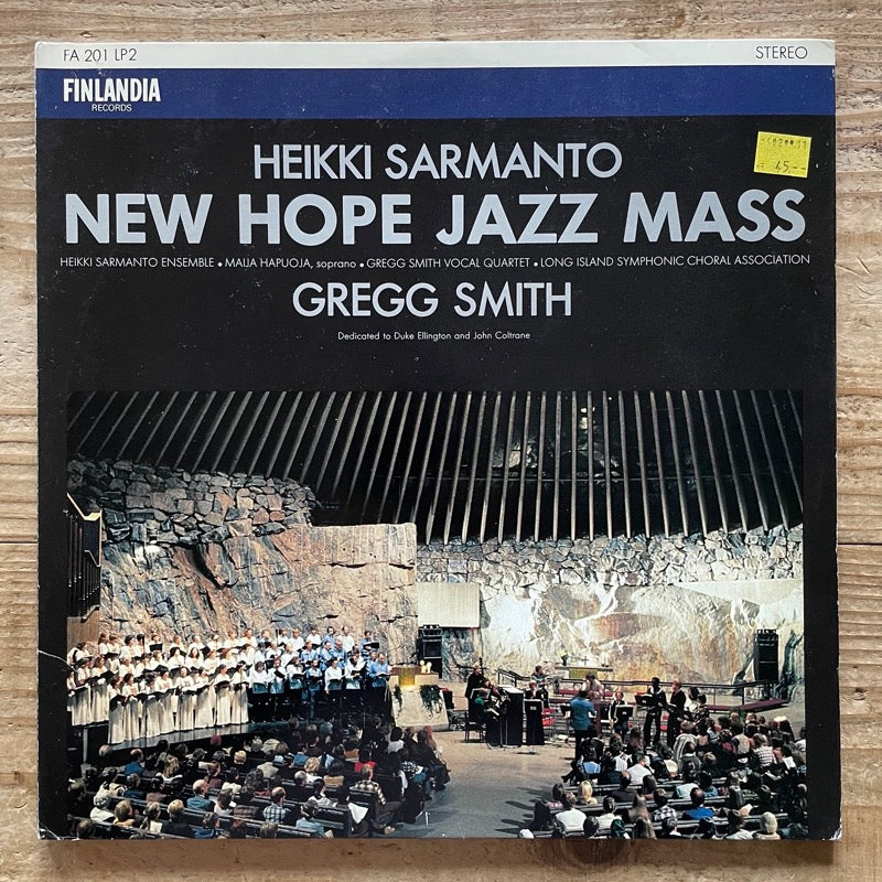 HEIKKI SARMANTO / NEW HOPE JAZZ MASS (2LP) - Finnish Finlandia Original