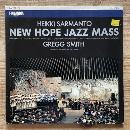 HEIKKI SARMANTO / NEW HOPE JAZZ MASS (2LP) - Finnish Finlandia Original
