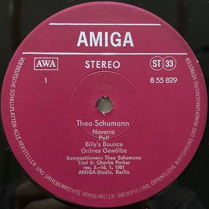 THEO SCHUMANN - Germany Amiga original