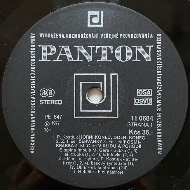 IMPULS - Czechoslovakia Panton Original