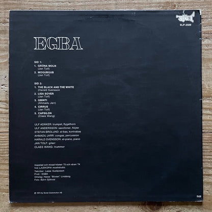 EGBA (1974) - Swedish Sonet Original
