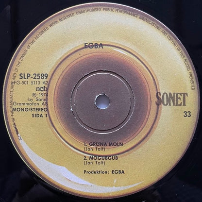 EGBA (1974) - Swedish Sonet Original