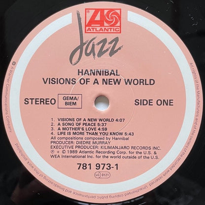 HANNIBAL / VISIONS OF A NEW WORLD - German Atlantic original