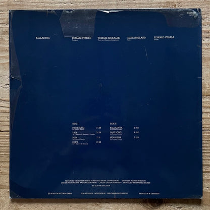 TOMASZ STANKO / BALLADYNA - German ECM Original