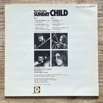 FOUR FOR JAZZ / SUNDAY CHILD - German Intercord Original
