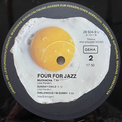 FOUR FOR JAZZ / SUNDAY CHILD - German Intercord Original
