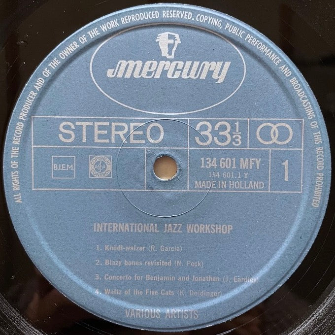 V.A. / INTERNATIONAL JAZZ WORKSHOP - Dutch Mercury