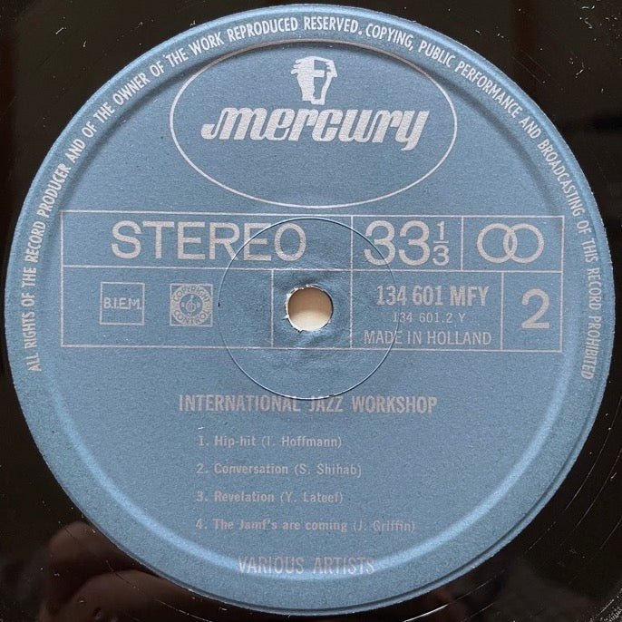 V.A. / INTERNATIONAL JAZZ WORKSHOP - Dutch Mercury