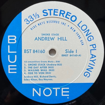 ANDREW HILL / SMOKE STACK - US Blue Note NY no Ear
