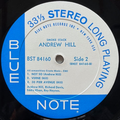 ANDREW HILL / SMOKE STACK - US Blue Note NY no Ear