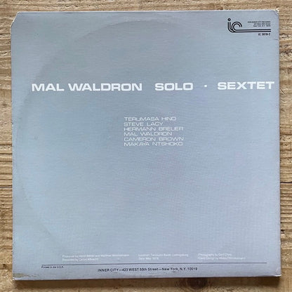 MAL WALDRON / MOODS (2LP) - US Inner City