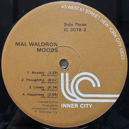 MAL WALDRON / MOODS (2LP) - US Inner City