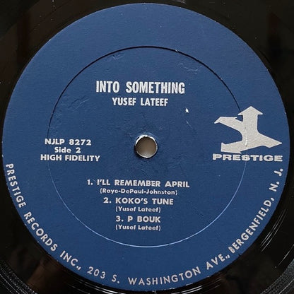 YUSEF LATEEF / INTO SOMETHING - US Prestige VAN GELDER