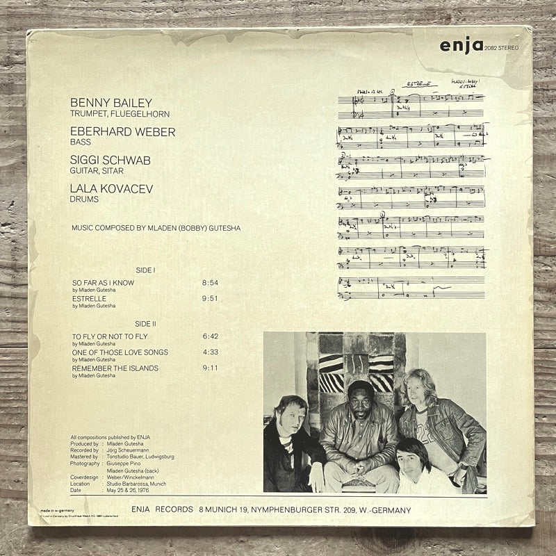 BENNY BAILEY / ISLANDS - German Enja Original
