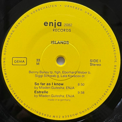 BENNY BAILEY / ISLANDS - German Enja Original