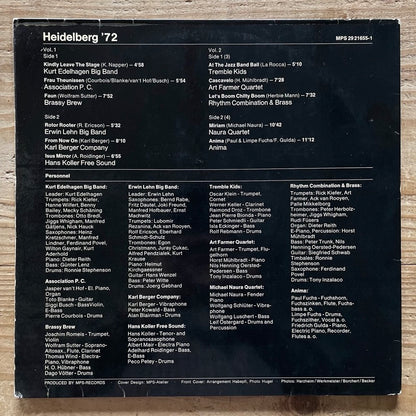 V.A. / HEIDELBERGER JAZZ TAGE 72 (2LP) - German MPS Original