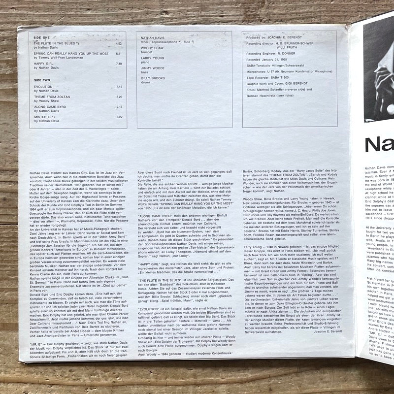 NATHAN DAVIS / HAPPY GIRL - German Saba original