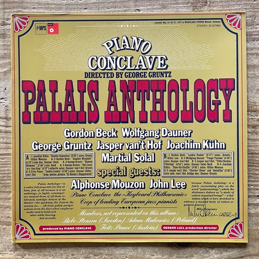 PIANO CONCLAVE / PALAIS ANTHOLOGY - Germany MPS/BASF Original